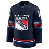 New York Rangers tröja Fanatics Premium Artemi Panarin 2024-25 Navy Tredje - NHL Tröjor Herr